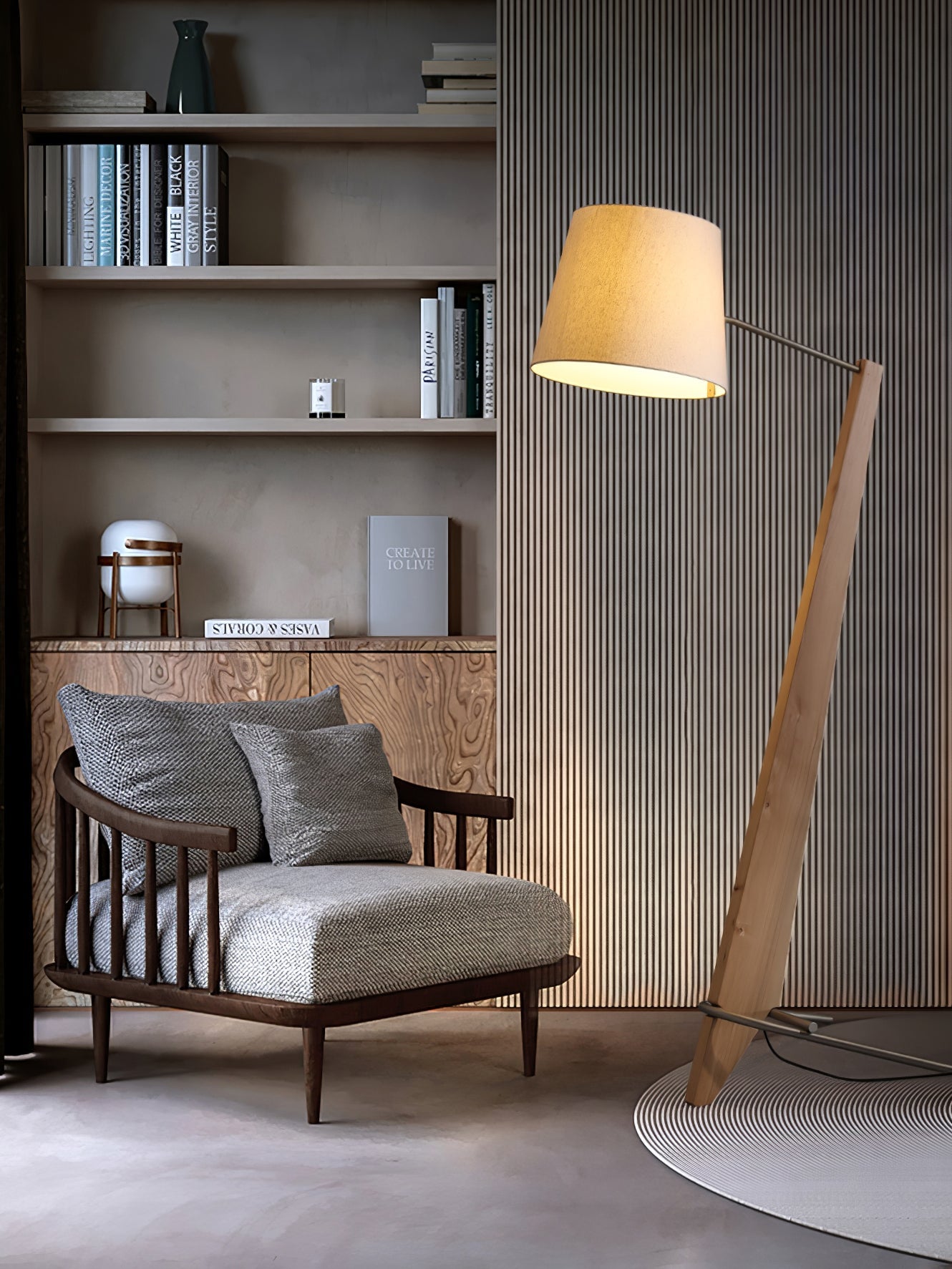 Silva Giant Tall Lamp Floor Lamp