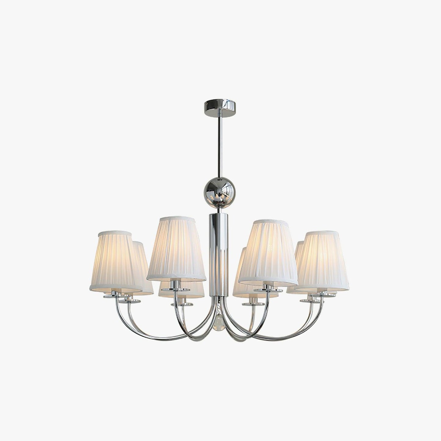 Simplicity Chrome Electrolier Chandelier