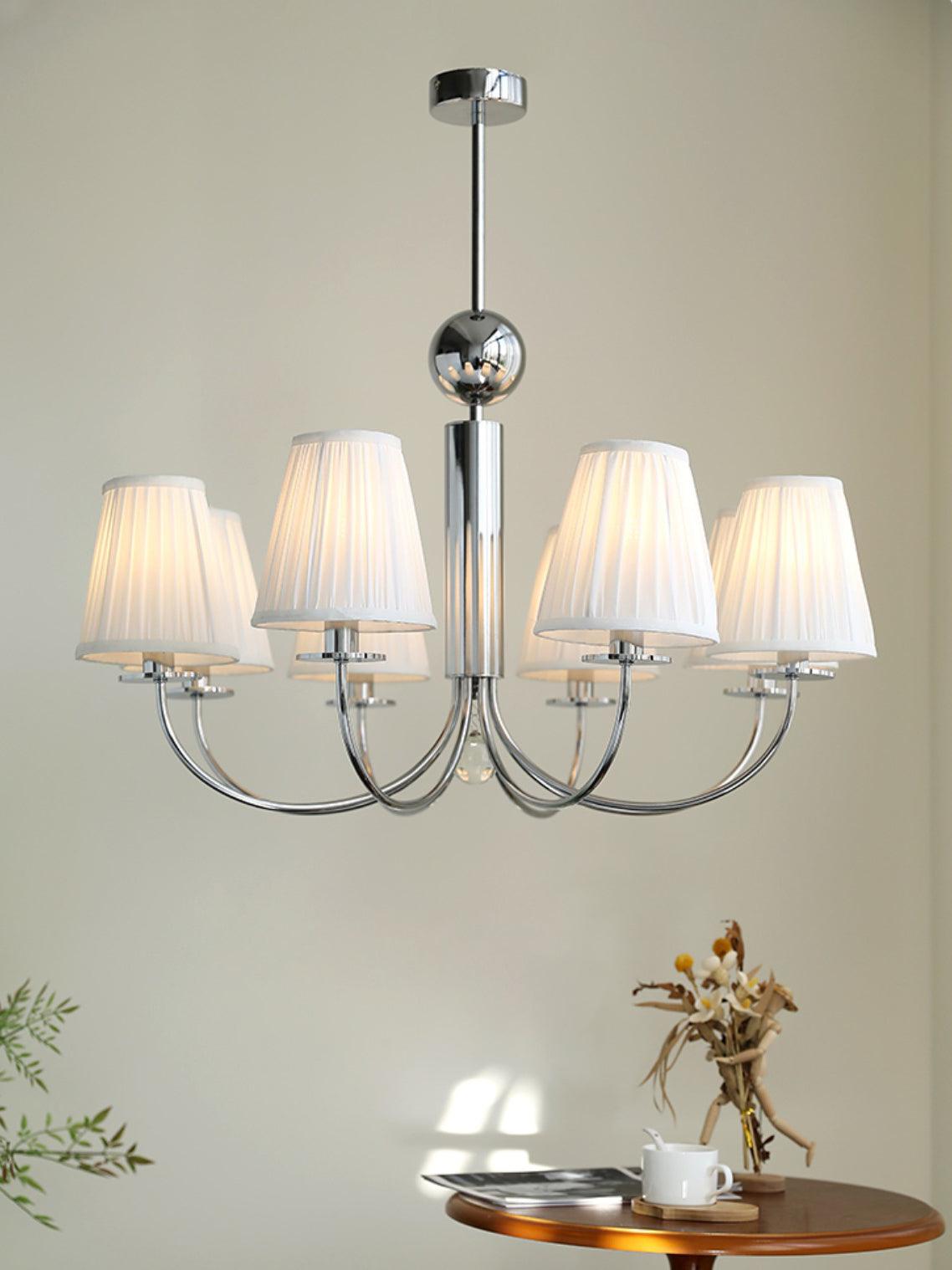 Simplicity Chrome Electrolier Chandelier