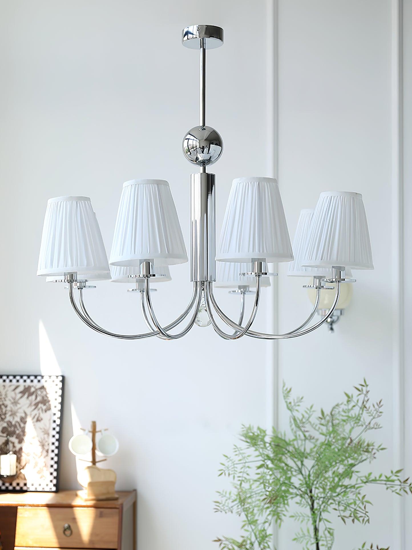 Simplicity Chrome Electrolier Chandelier