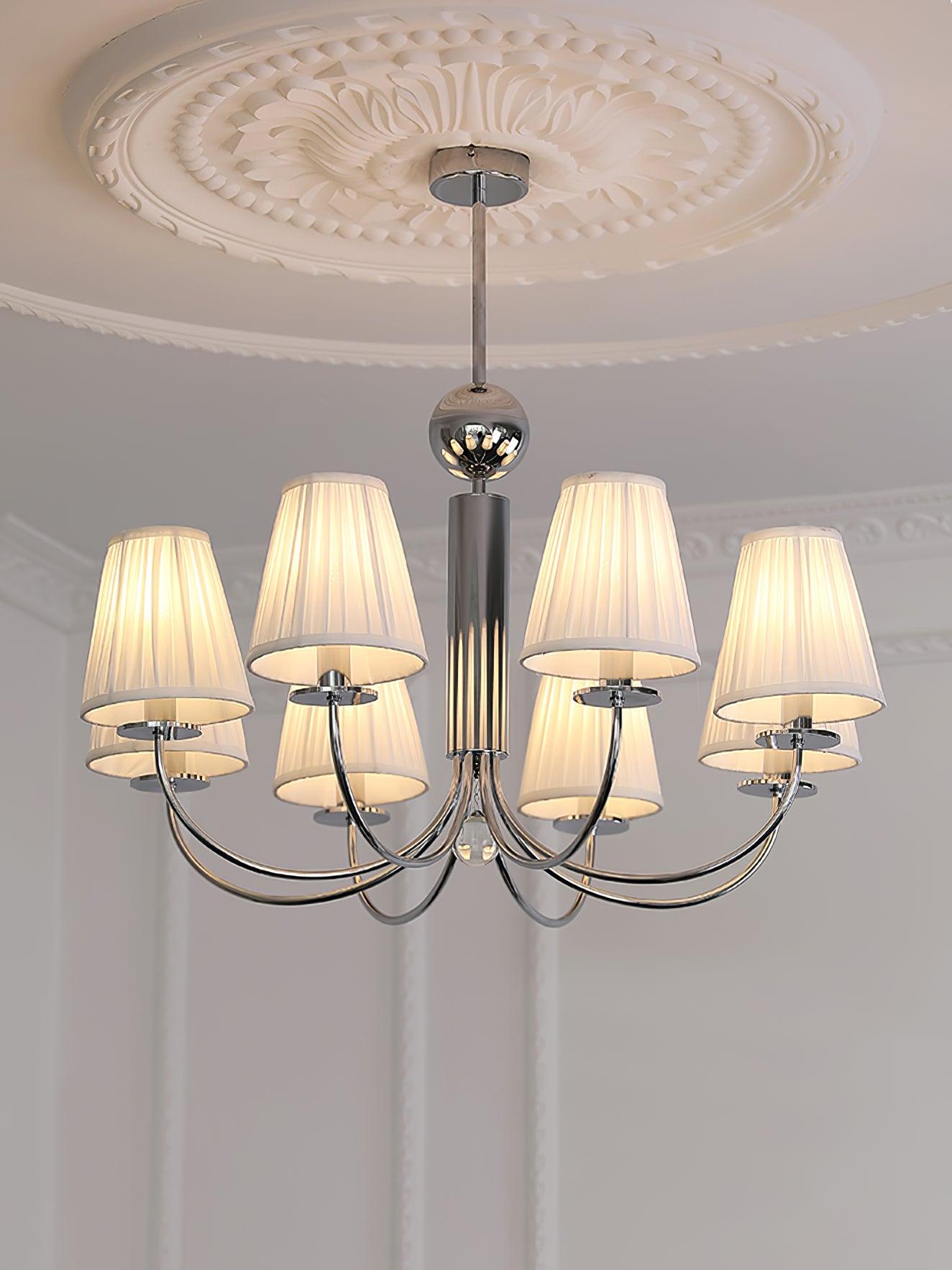 Simplicity Chrome Electrolier Chandelier