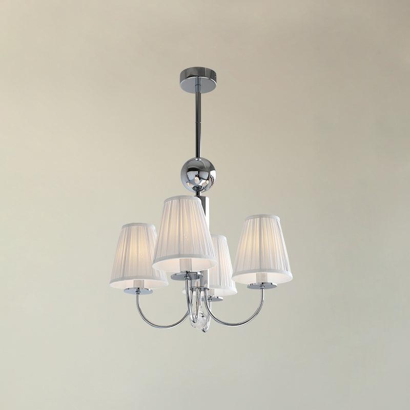 Simplicity Chrome Electrolier Chandelier