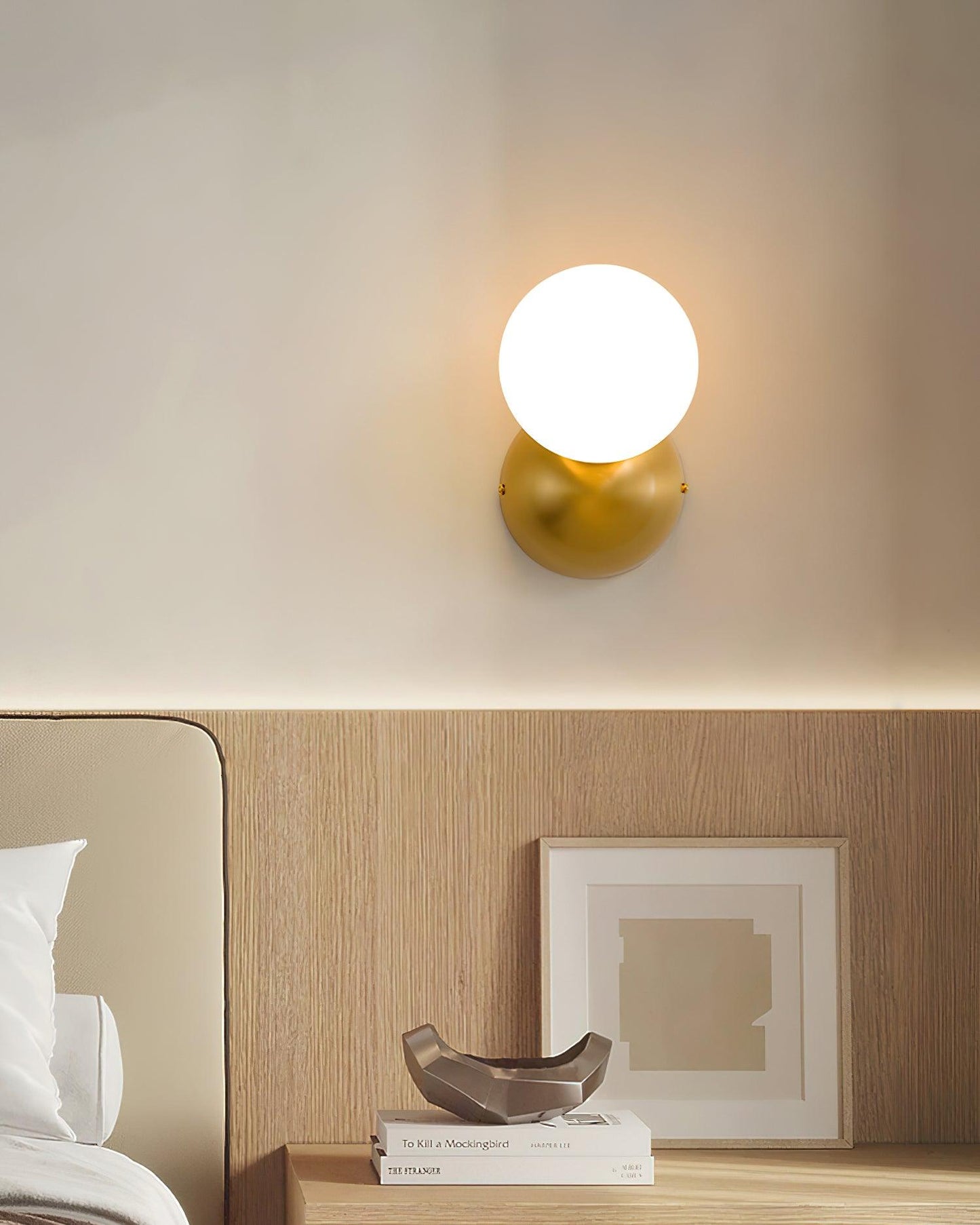 Single Globe Bracket light Wall Light