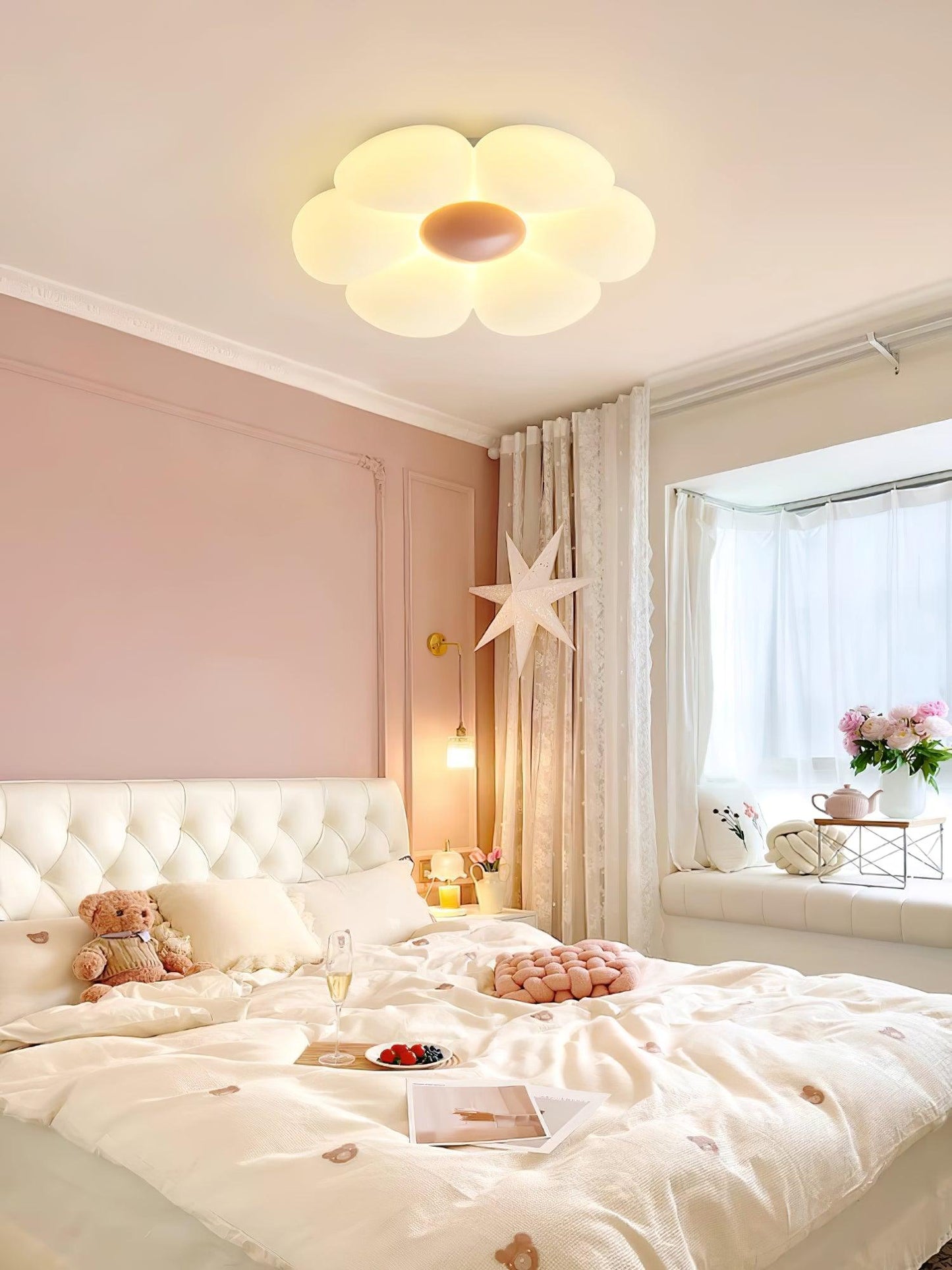 Six-leaf Flower Kids Room Ceiling light Ceiling Lamp