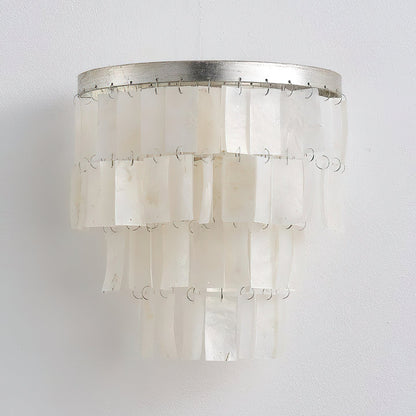 Skye Shell Tiered Wall light fixture Wall Lamp