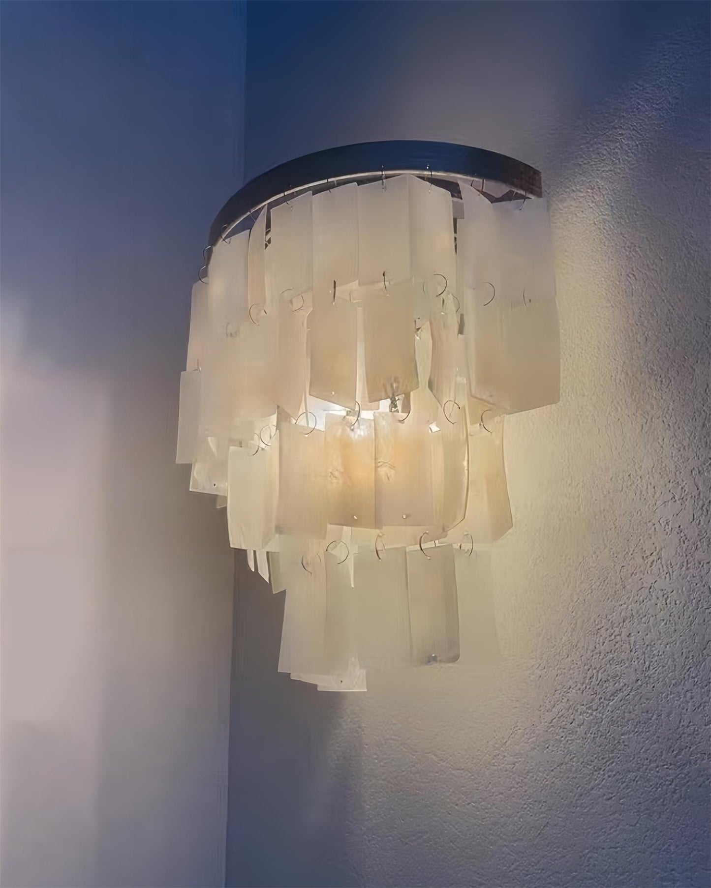 Skye Shell Tiered Wall light fixture Wall Lamp