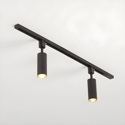 Sleek Cylinder Track Light