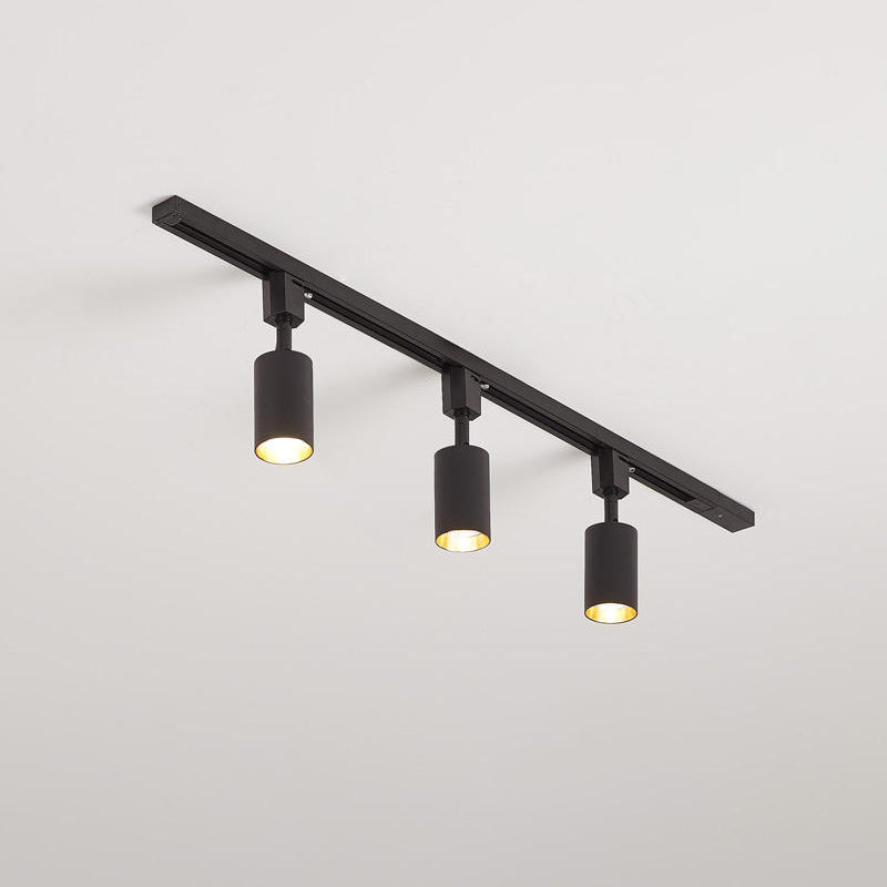 Sleek Cylinder Track Light