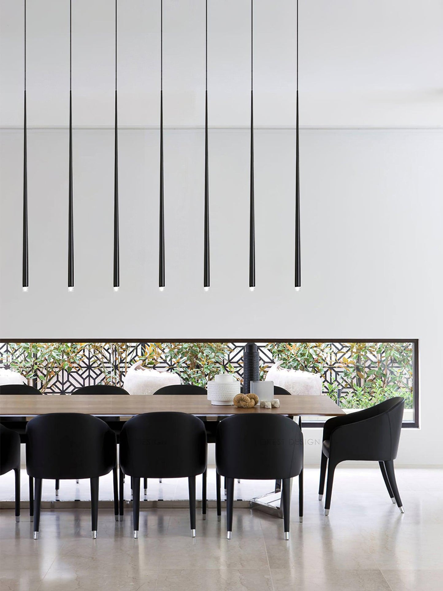 Slender Cone Pendant light Chandelier