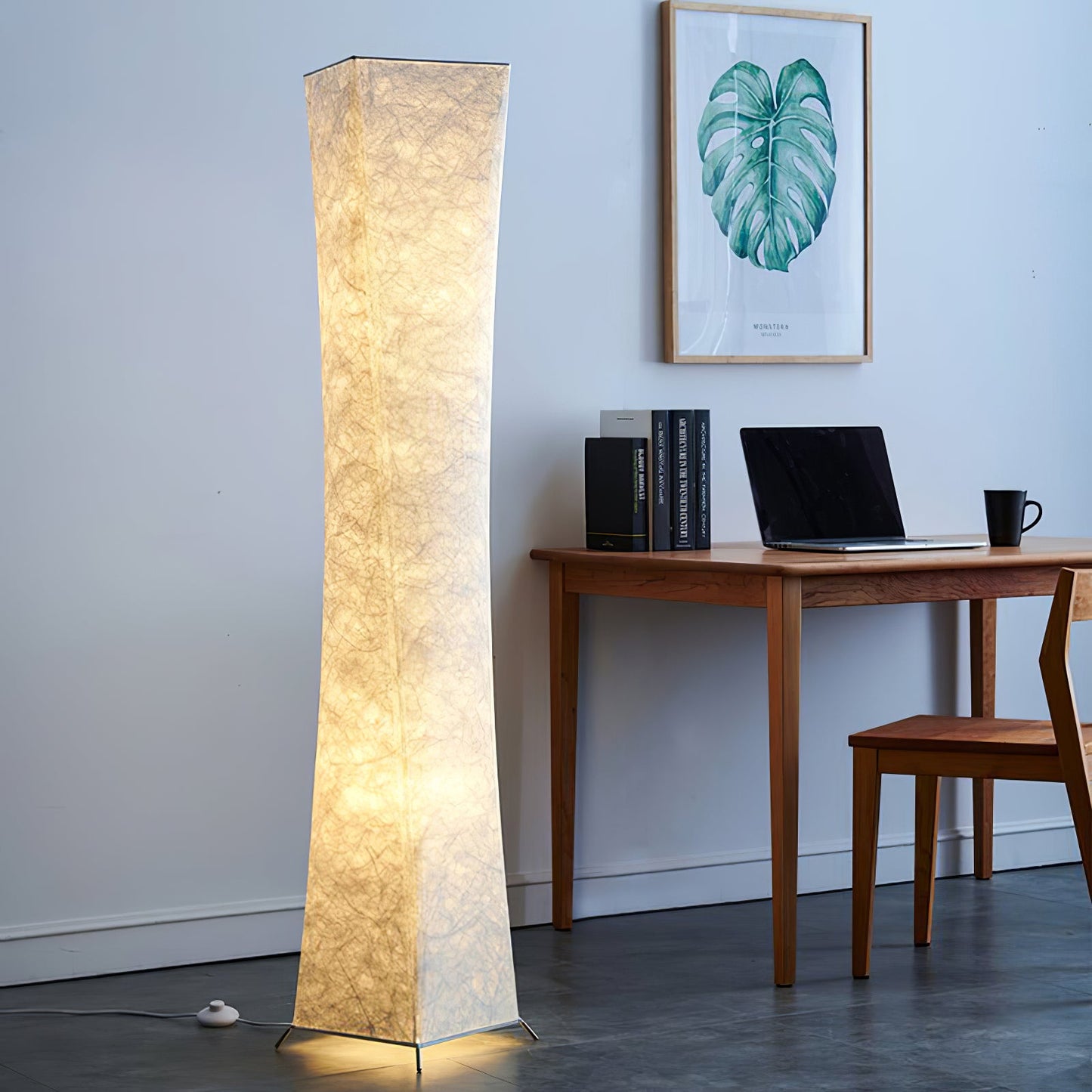 Slim Waist Tower Torchiere Lamp Floor Lamp