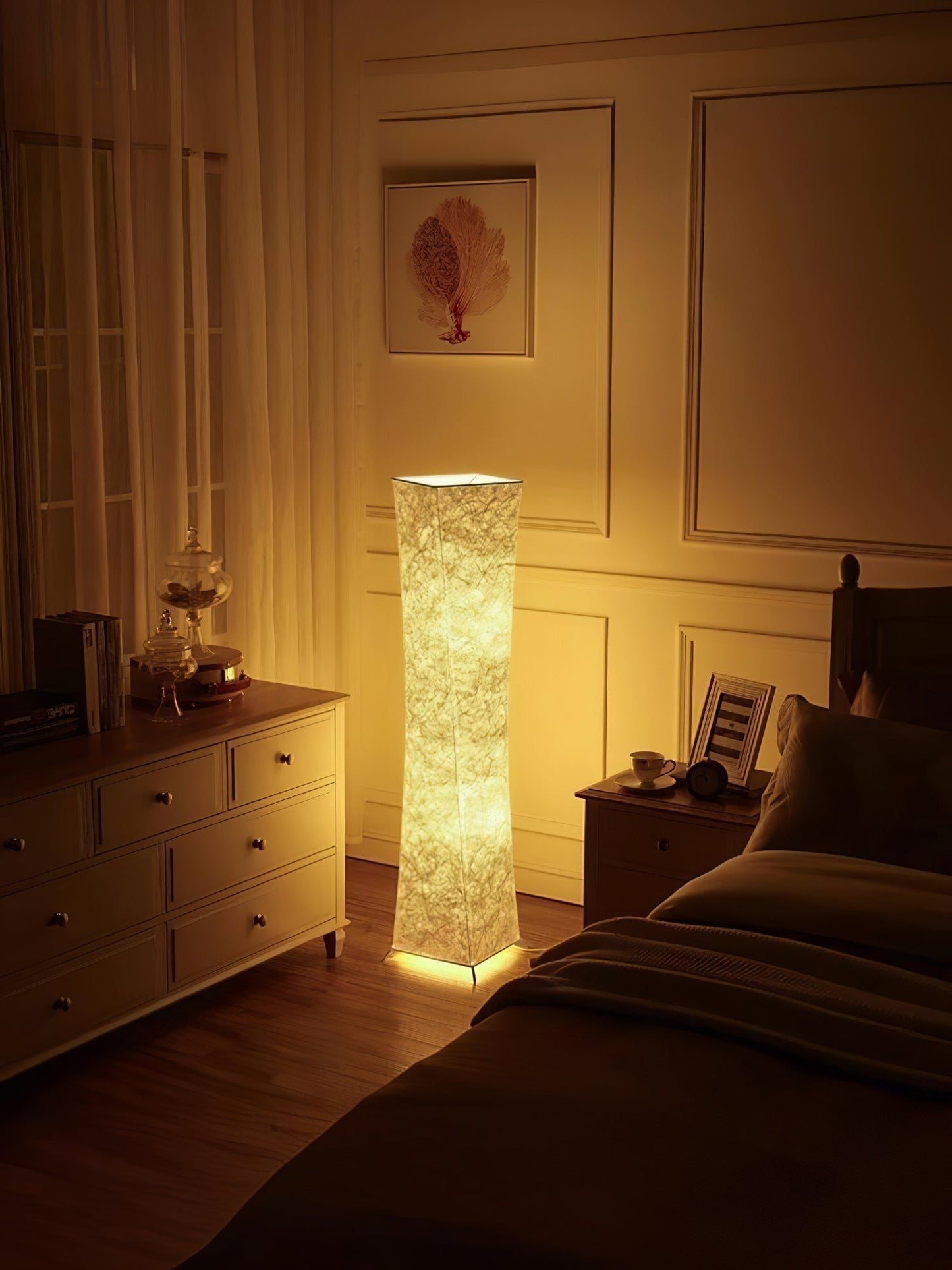 Slim Waist Tower Torchiere Lamp Floor Lamp