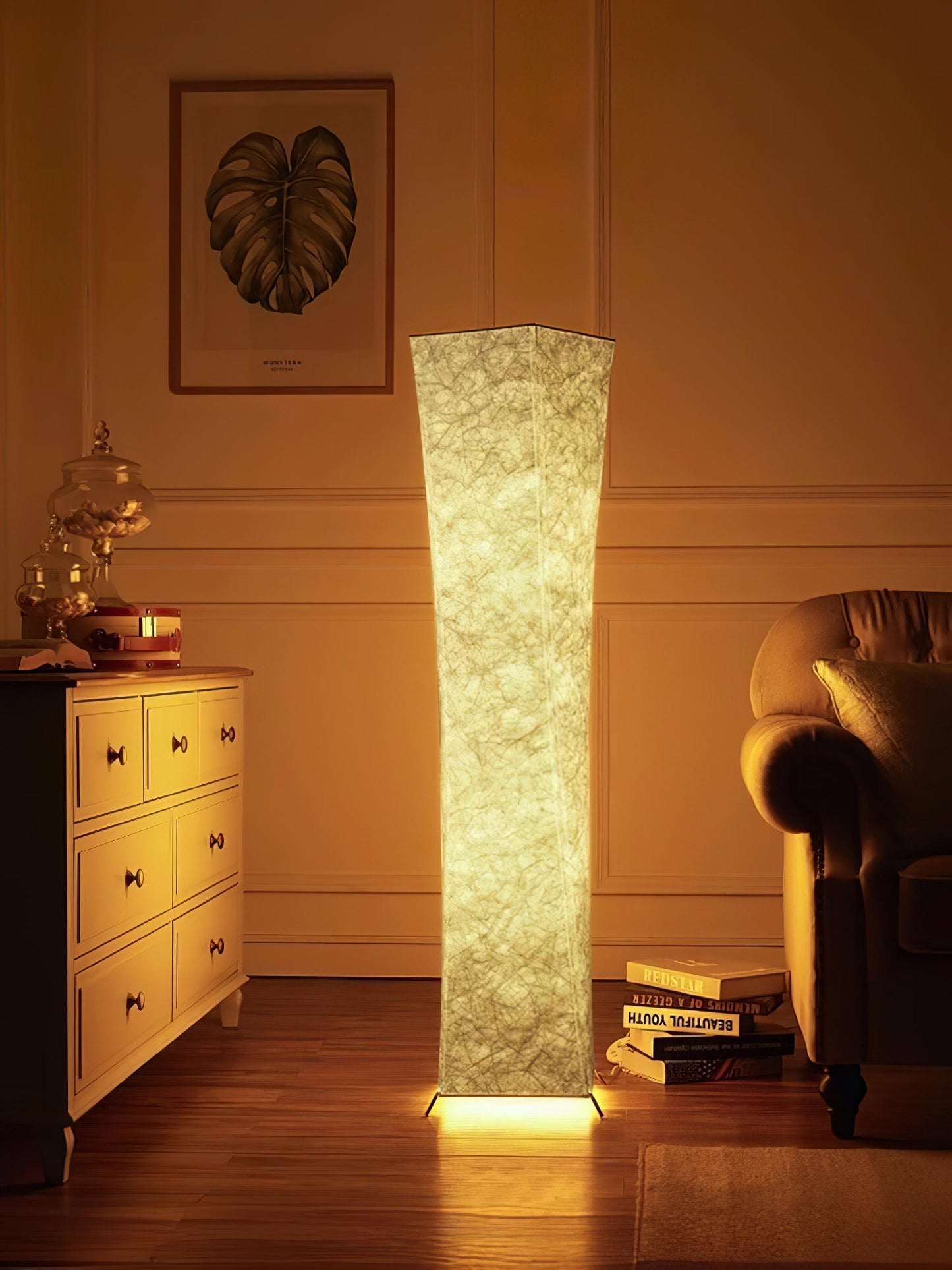 Slim Waist Tower Torchiere Lamp Floor Lamp