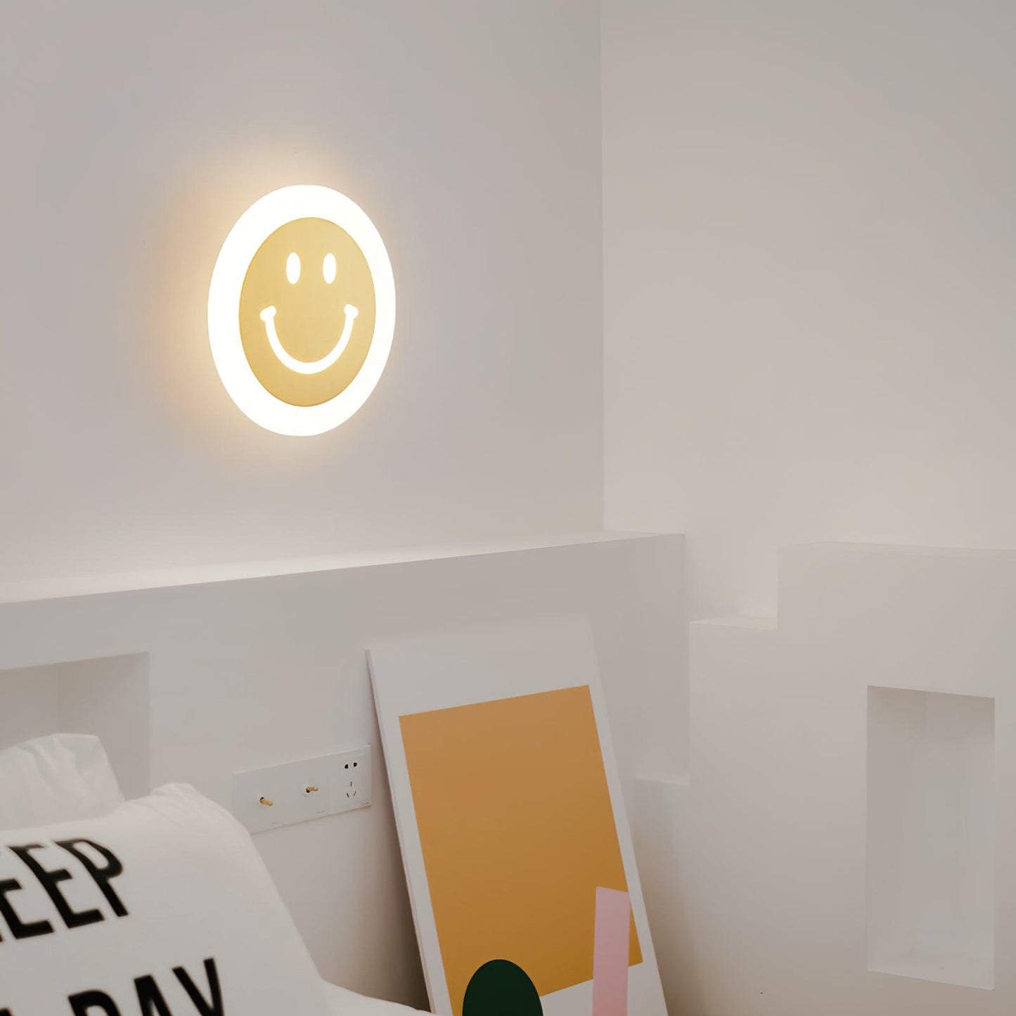 Smiley Wall light fixture Wall Lamp