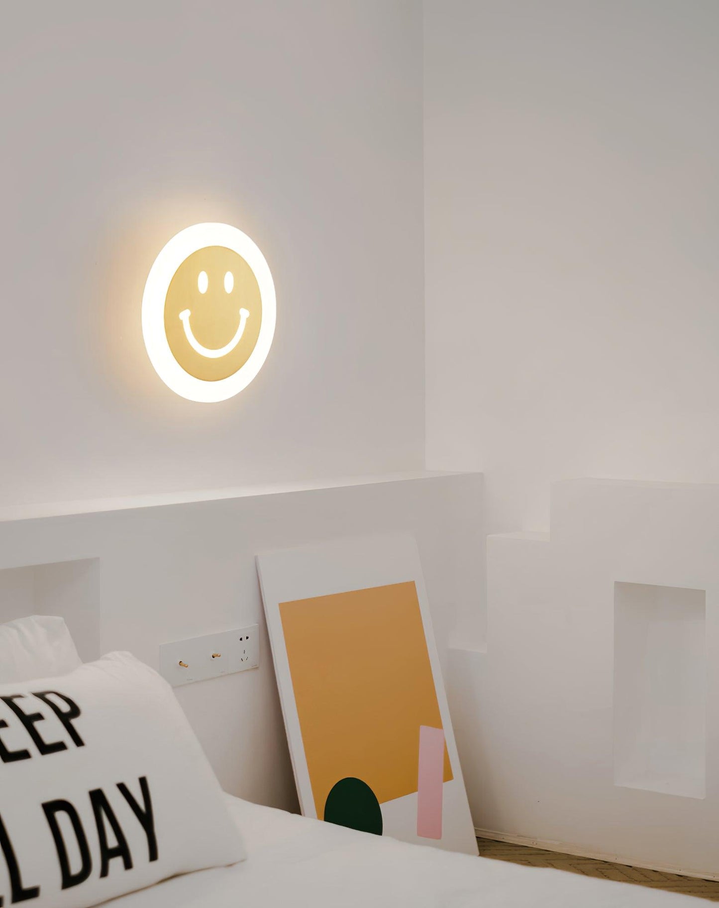 Smiley Wall light fixture Wall Lamp