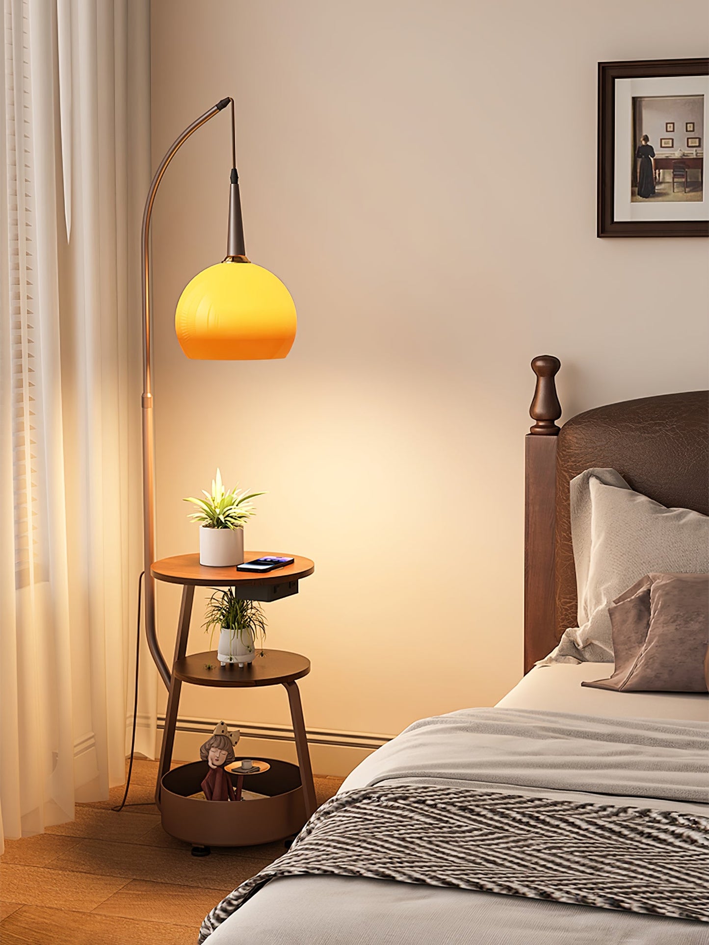 Solstice Arc Tall Lamp Floor Lamp