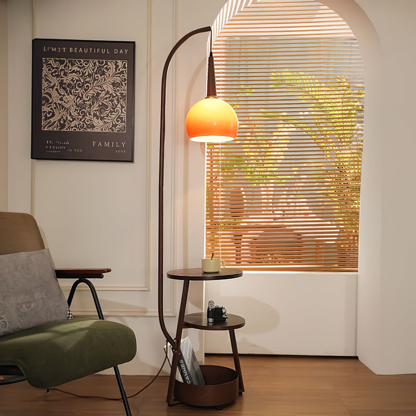 Solstice Arc Tall Lamp Floor Lamp