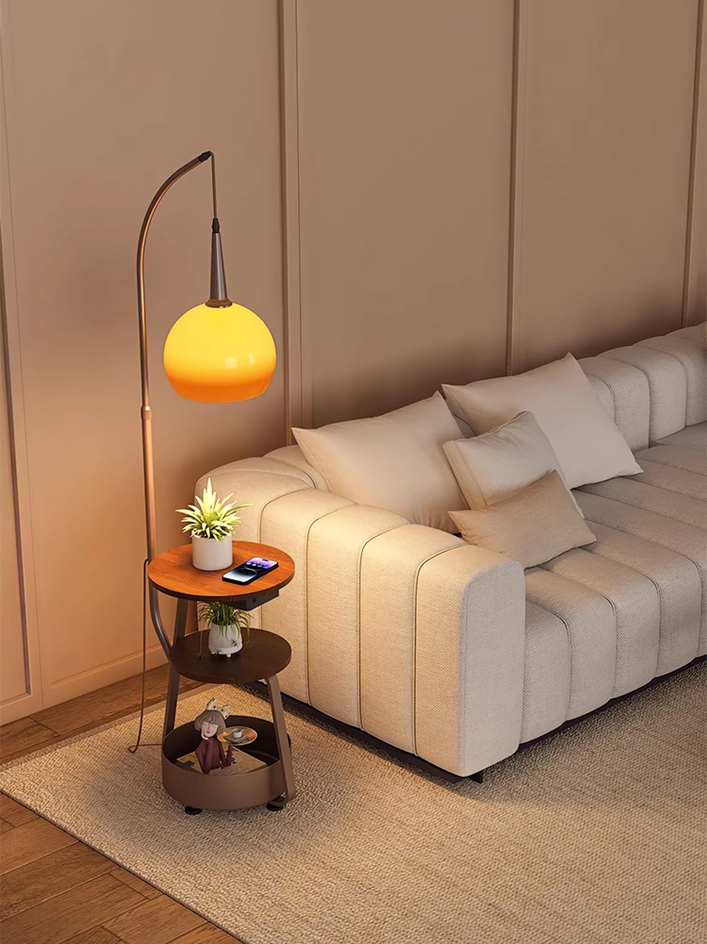 Solstice Arc Tall Lamp Floor Lamp