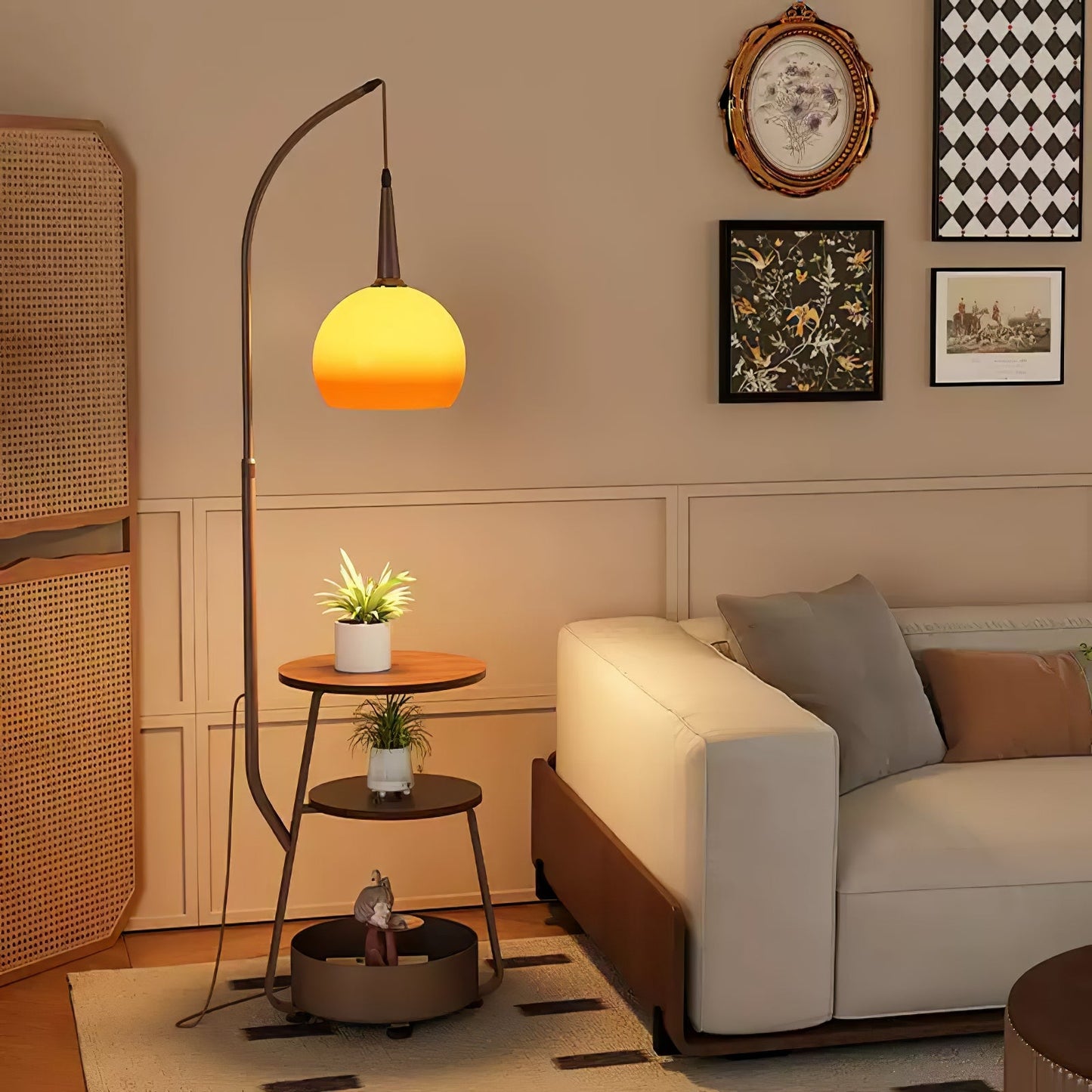 Solstice Arc Tall Lamp Floor Lamp