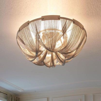 Tassel Aluminum Chain Overhead light Ceiling Light