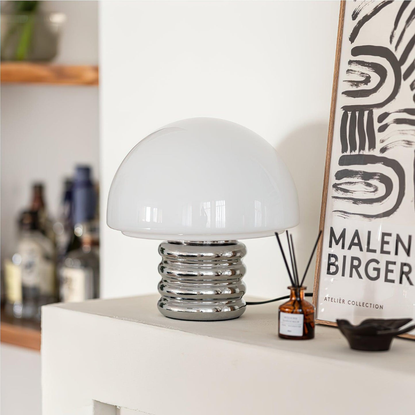 Space Age Mushroom Side table lamp Table Lamp