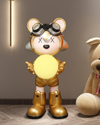 Space Bear Built-in Battery Ambient Floor Lamp Floor Lamp