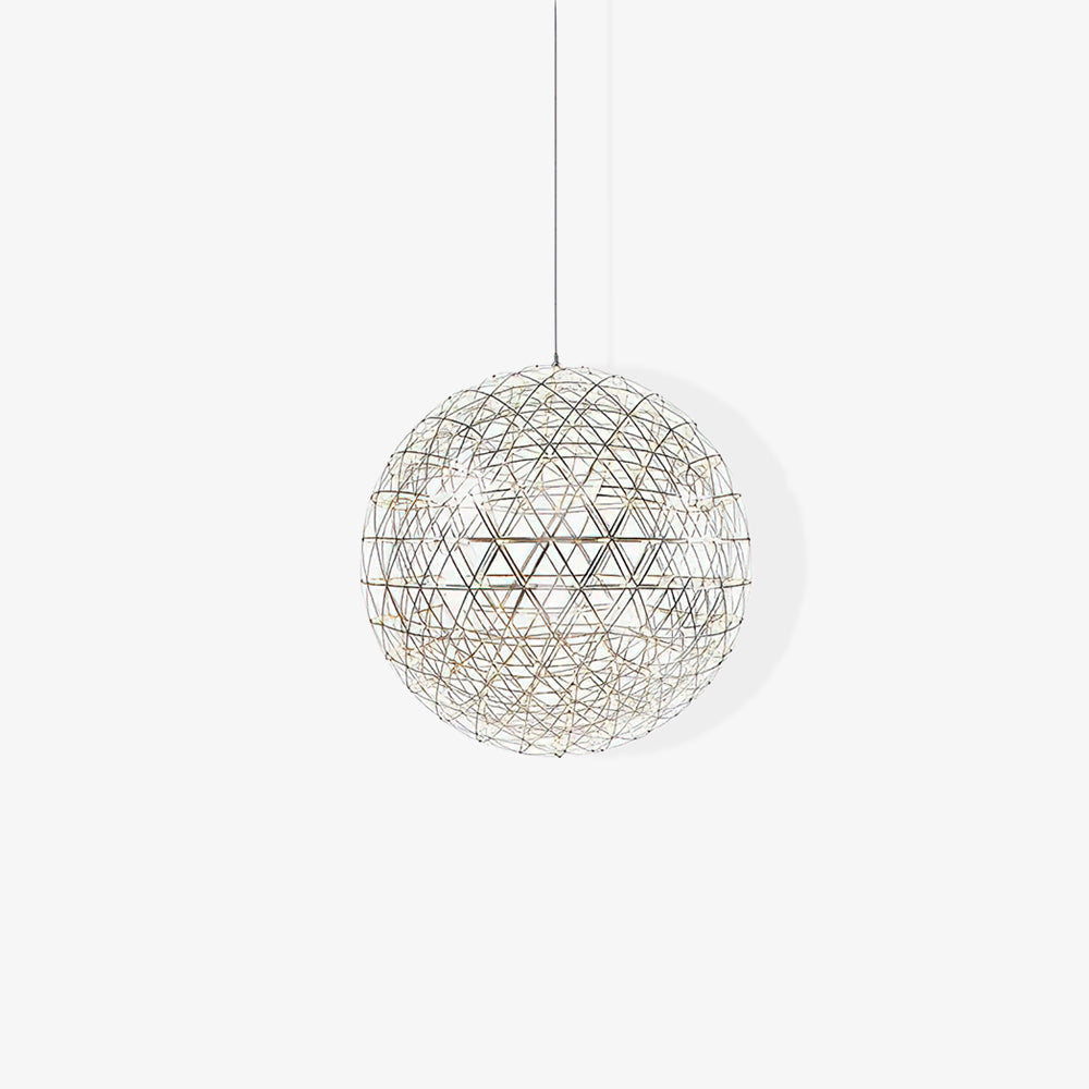 Silver Spark Ball Drop light Pendant Light