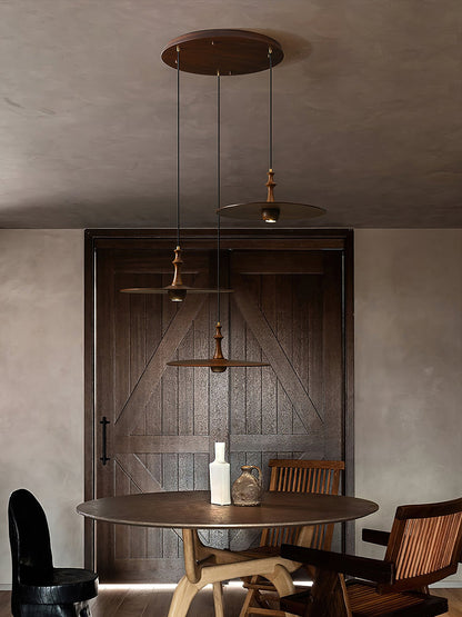 Spindle Disc Houselight Pendant Lamp