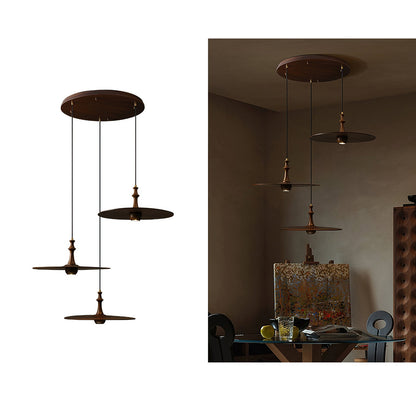 Spindle Disc Houselight Pendant Lamp