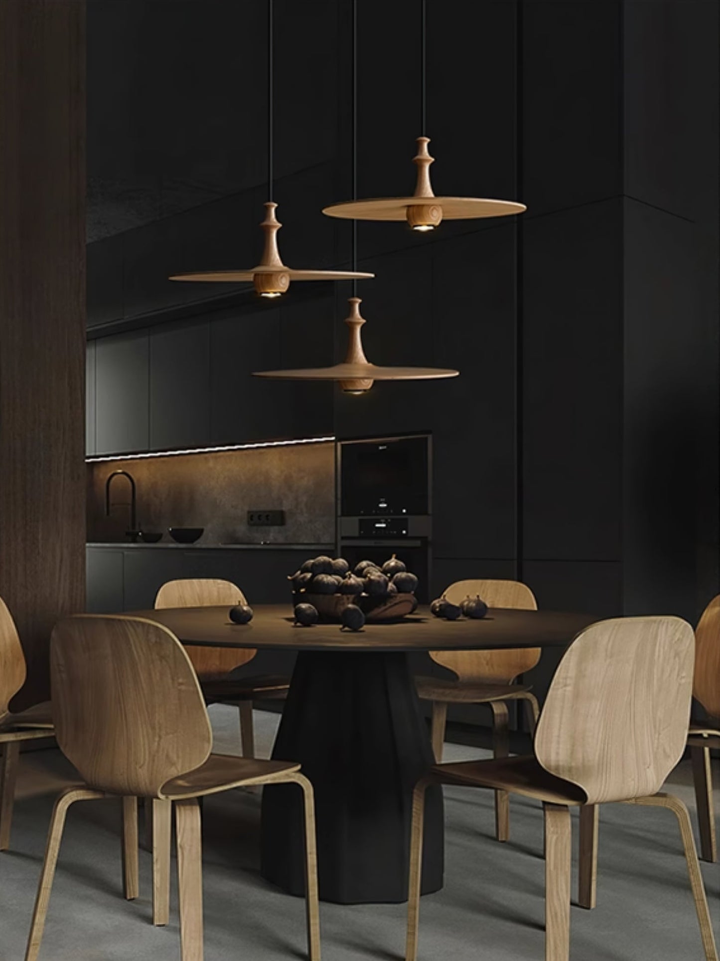 Spindle Disc Houselight Pendant Lamp