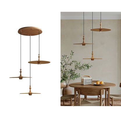 Spindle Disc Houselight Pendant Lamp