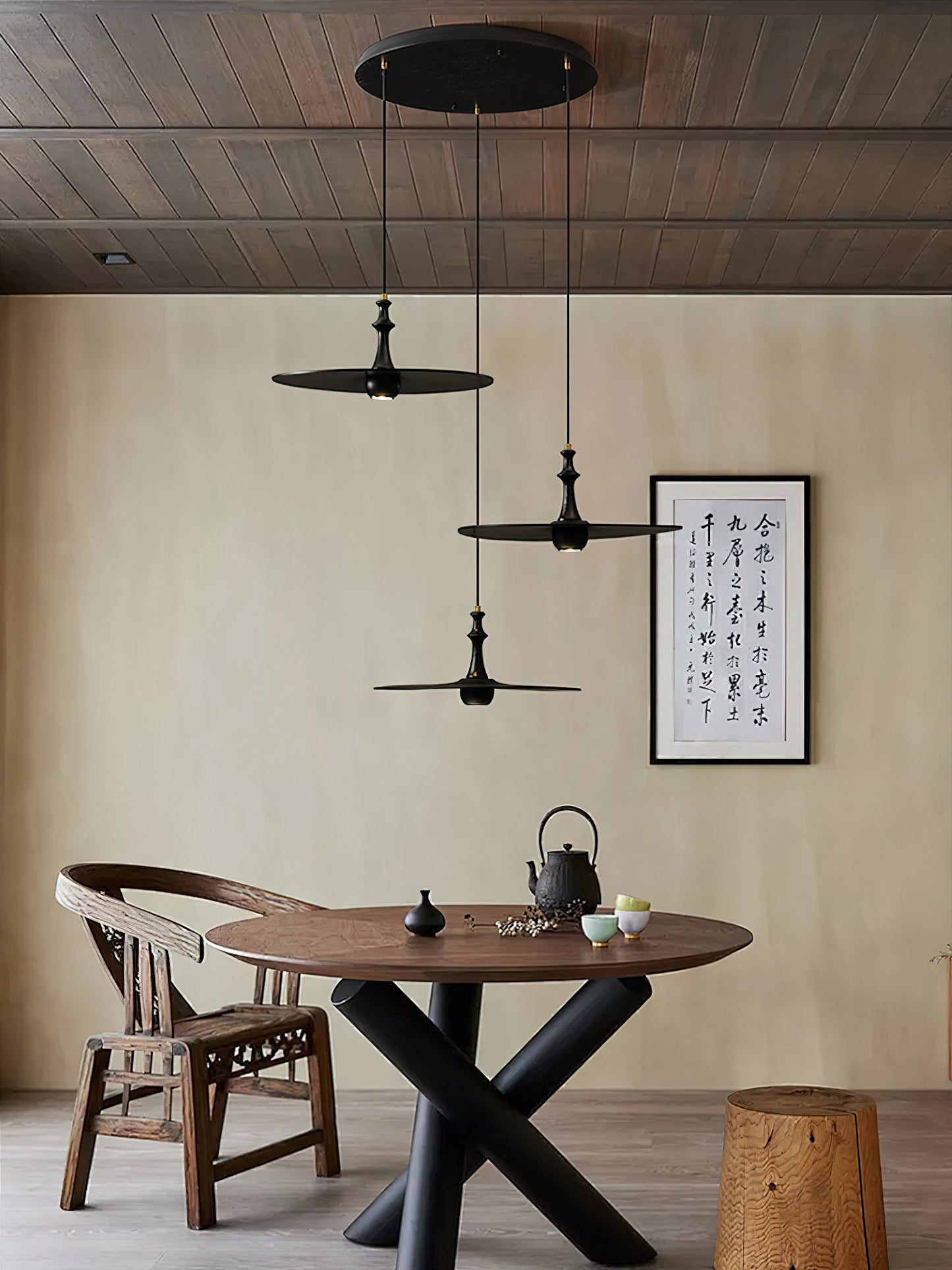 Spindle Disc Houselight Pendant Lamp