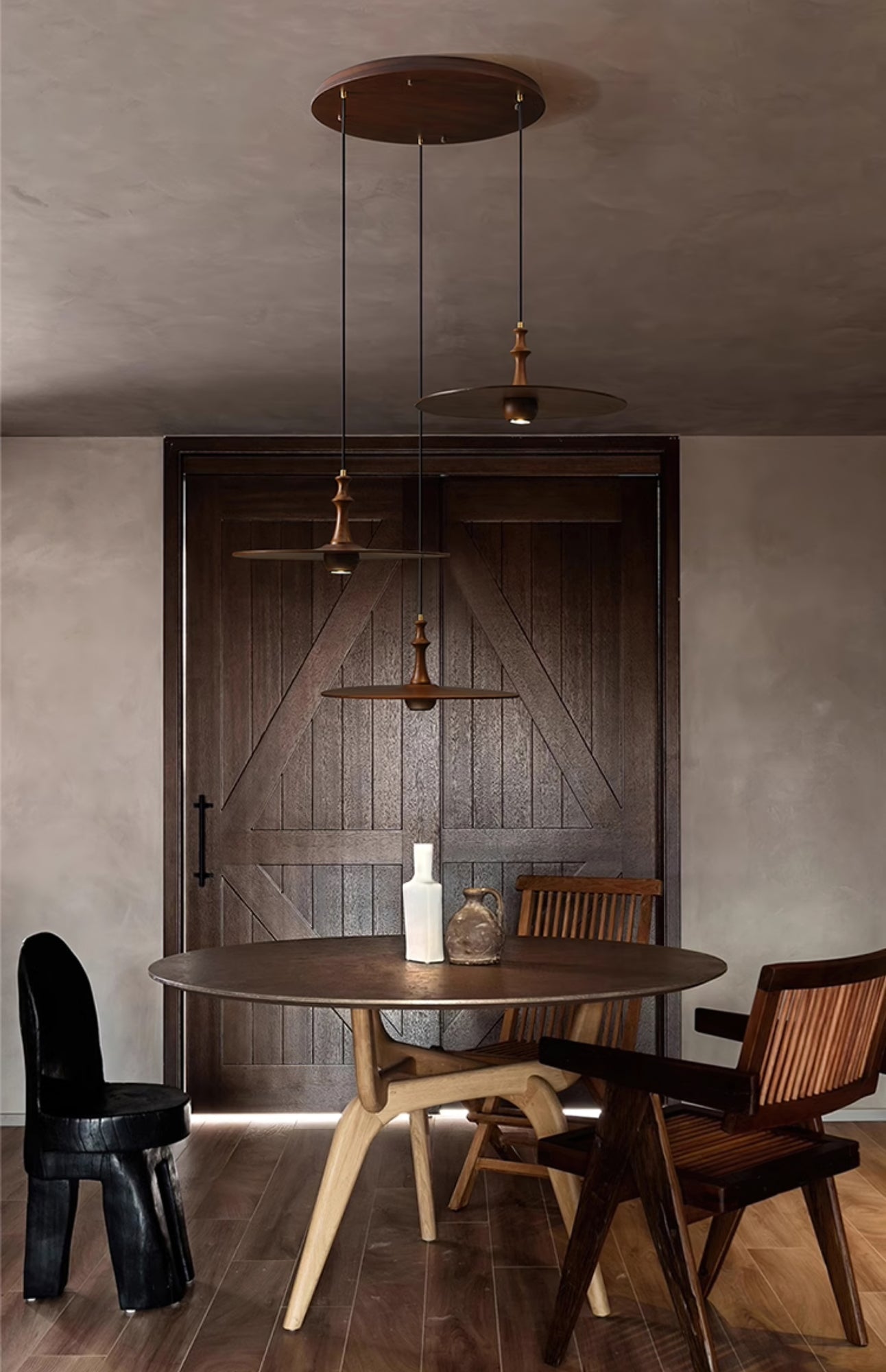 Spindle Disc Houselight Pendant Lamp