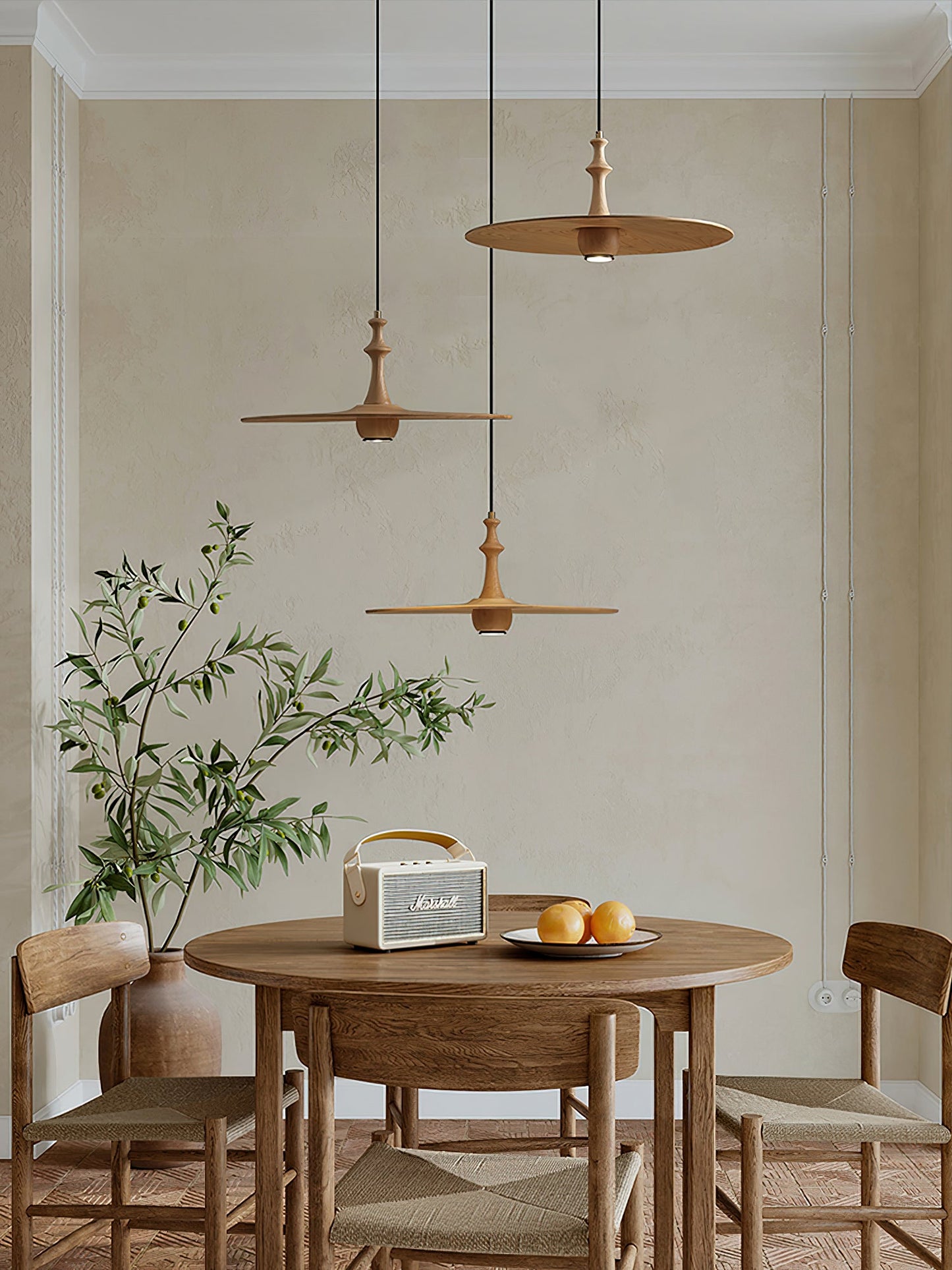 Spindle Disc Houselight Pendant Lamp