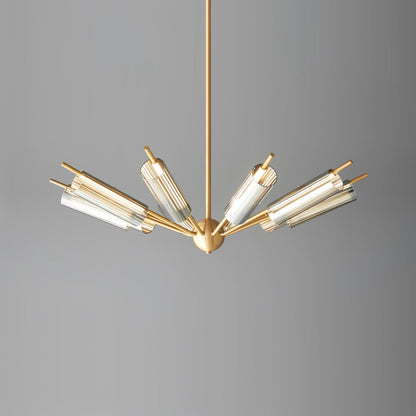 Sputnik Brass Electrolier Chandelier