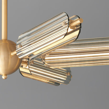 Sputnik Brass Electrolier Chandelier