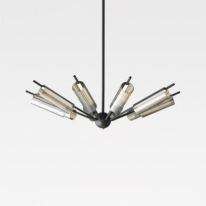 Sputnik Brass Electrolier Chandelier