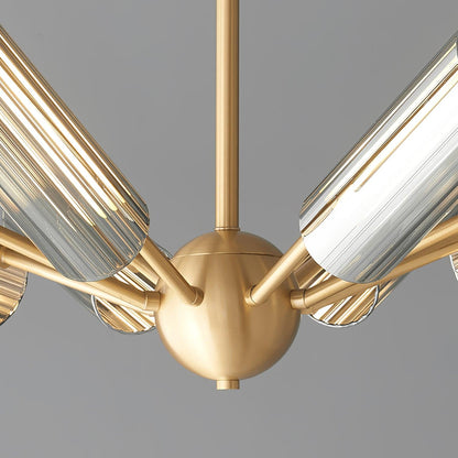 Sputnik Brass Electrolier Chandelier