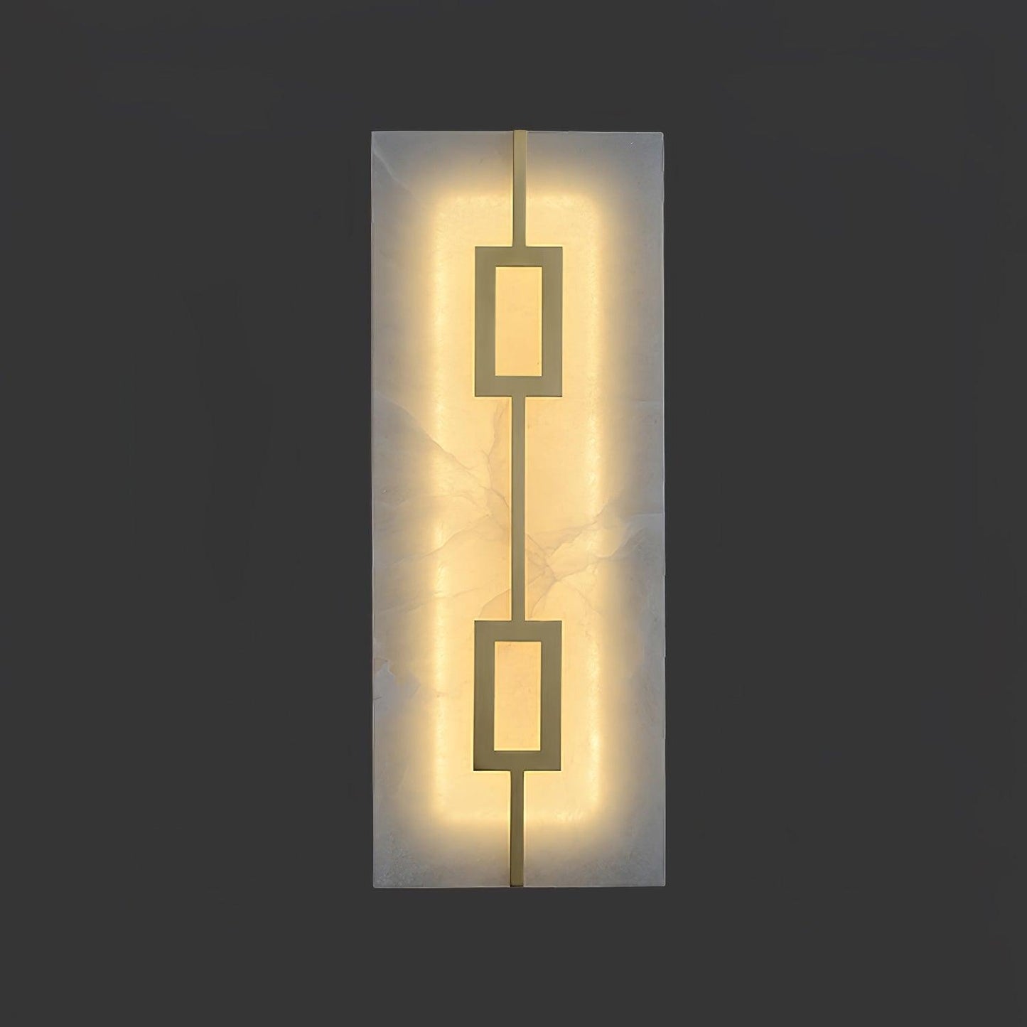 Square Alabaster Wall-mounted light Wall Lamp