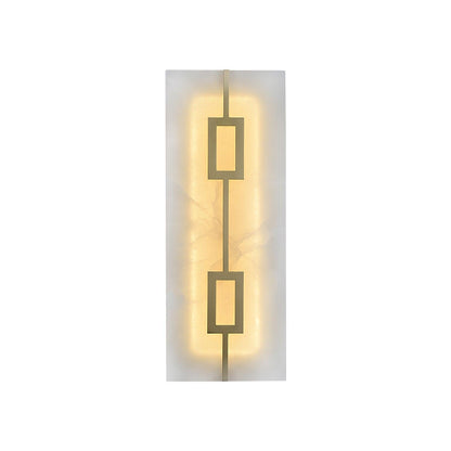 Square Alabaster Wall-mounted light Wall Lamp