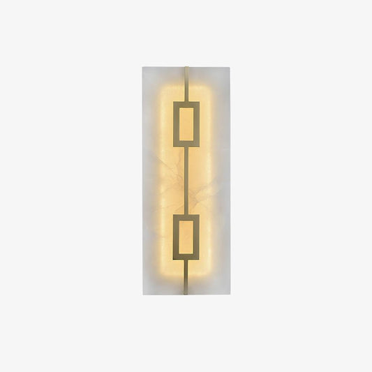 Square Alabaster Wall-mounted light Wall Lamp