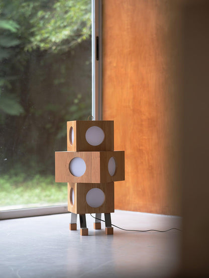 Square Robot Tall Lamp Floor Lamp