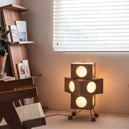 Square Robot Tall Lamp Floor Lamp