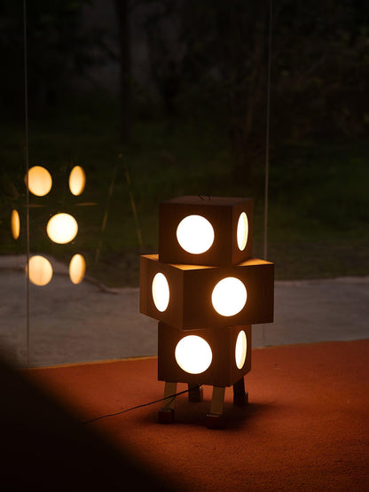 Square Robot Tall Lamp Floor Lamp