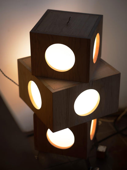 Square Robot Tall Lamp Floor Lamp