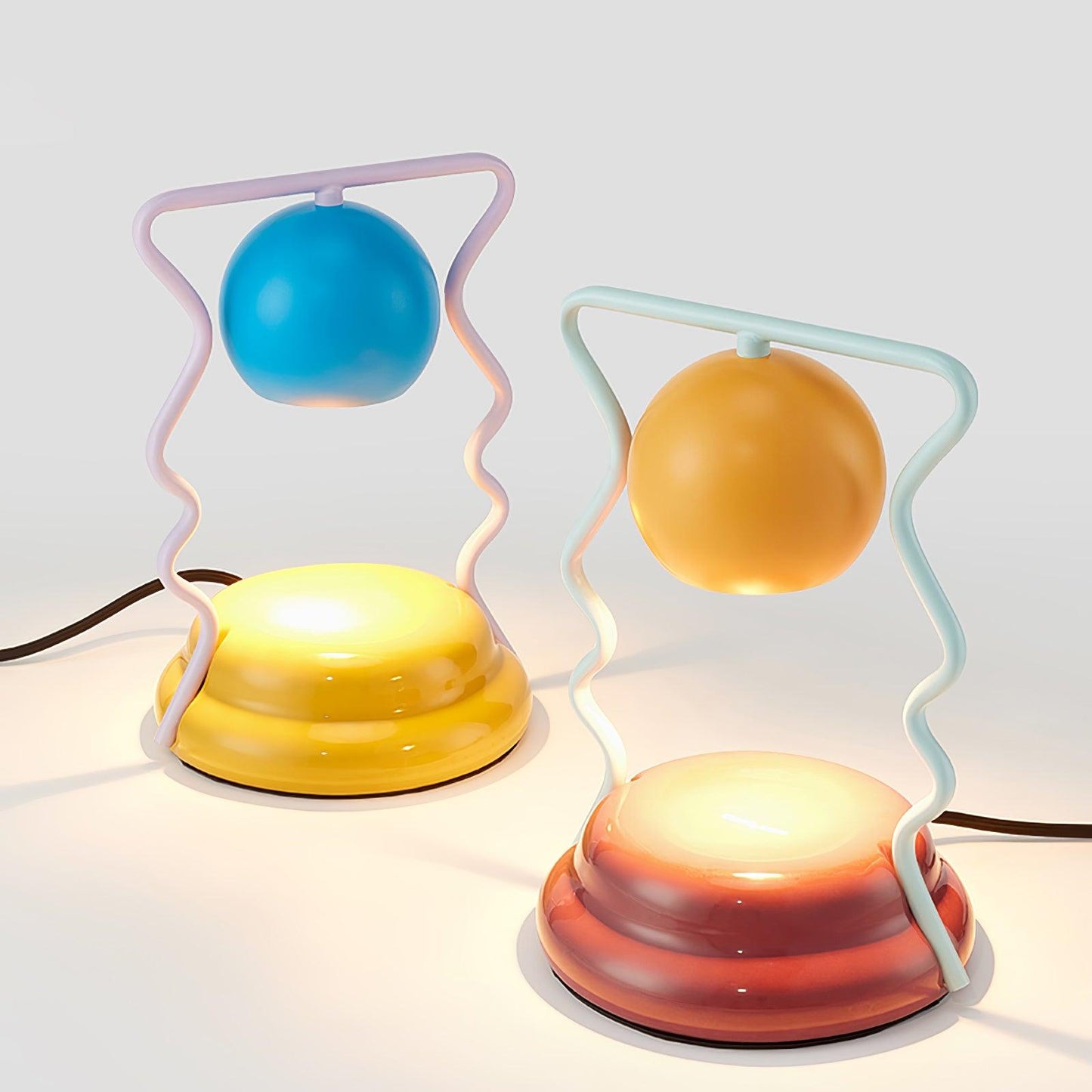 Squiggle Bright Bedside lamp Table Lamp