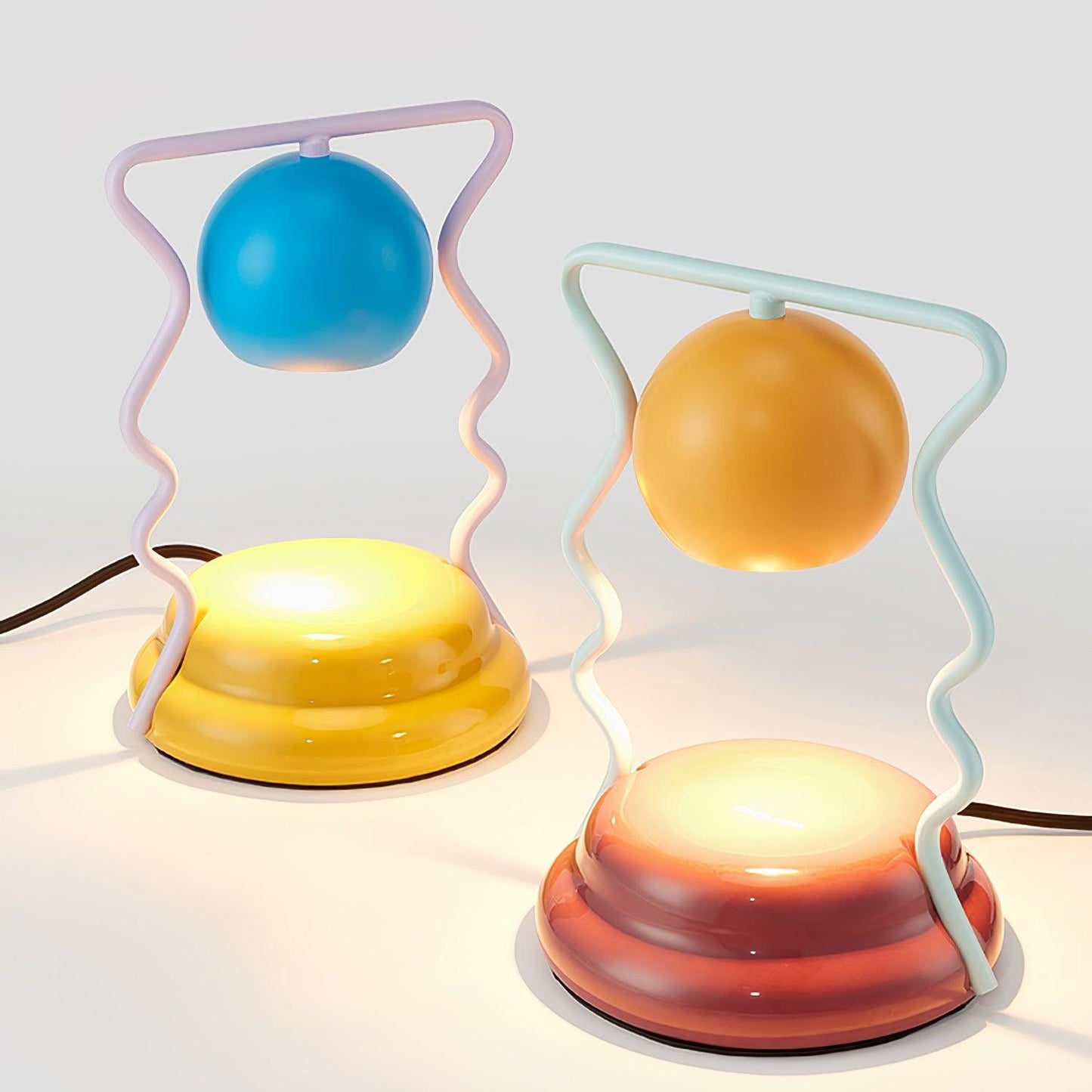 Squiggle Bright Bedside lamp Table Lamp