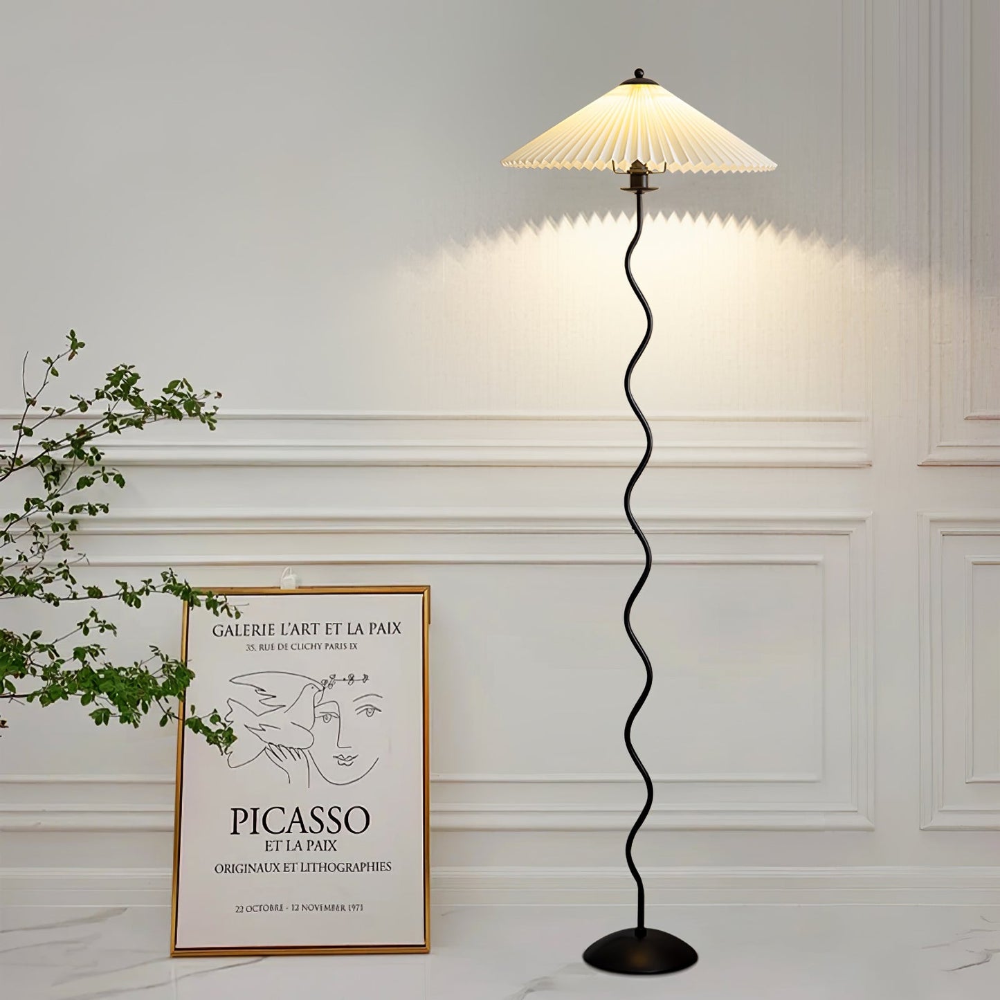 Squiggle Tall Lamp Floor Lamp