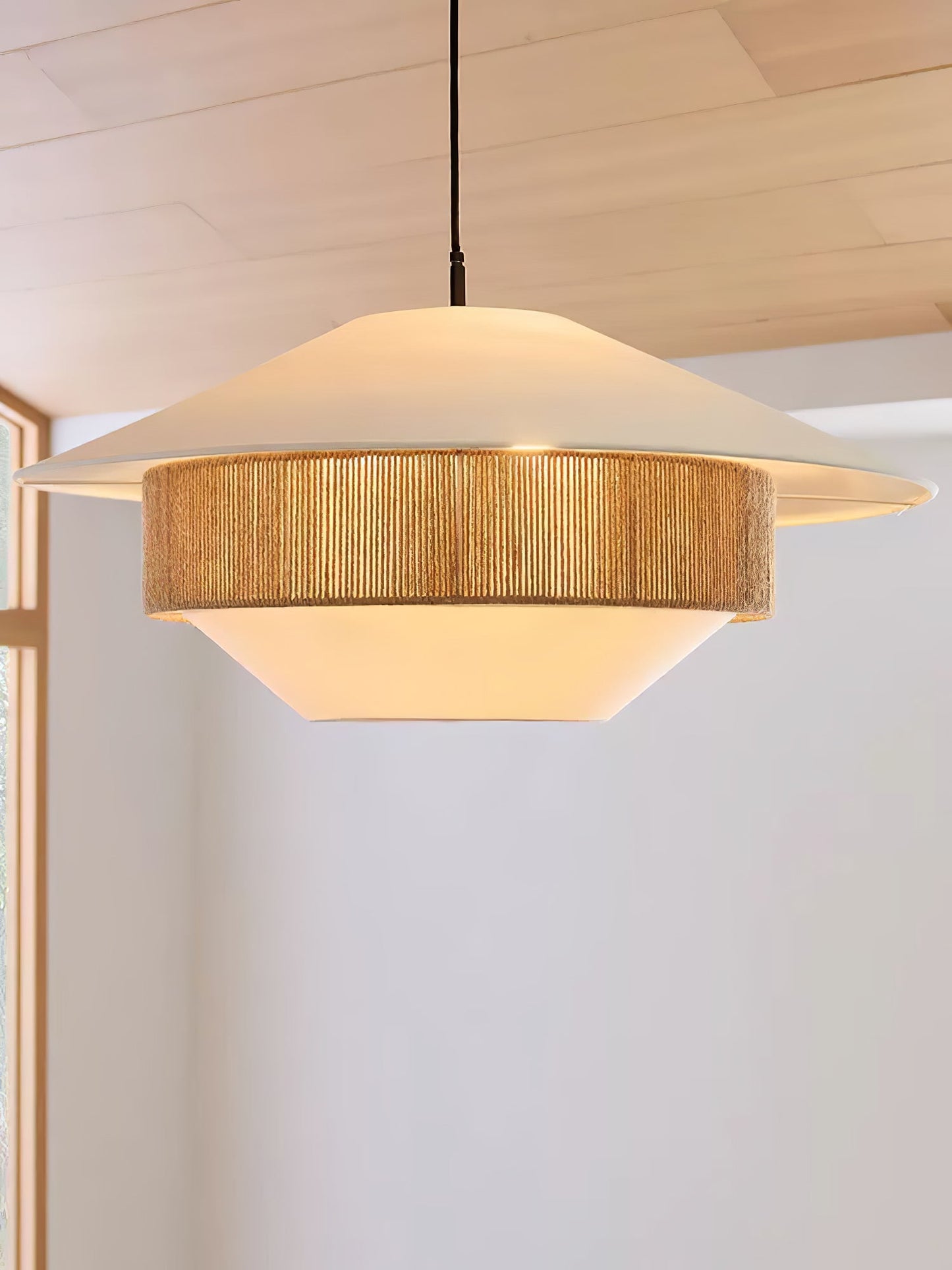 Stevie Woven Hanging light Pendant Lamp