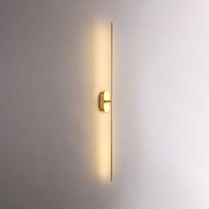 Stick Shaped Metal Wall-mounted light Sconce