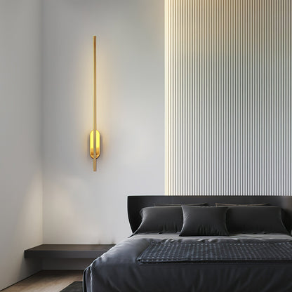 Stick Shaped Metal Wall-mounted light Sconce